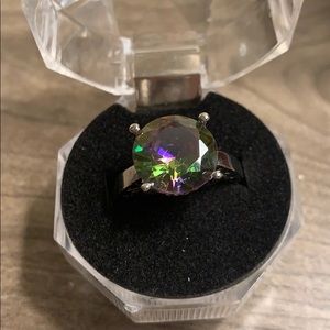 Rainbow mystic ring size 7